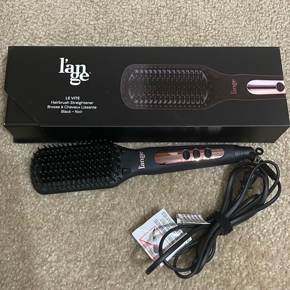 L’ange Hairbrush straightener